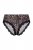 Ulla Popken 853106 Eläinkuvioiset string-alushousut Musta - Alushousut - 