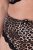 Ulla Popken 853106 Eläinkuvioiset string-alushousut Musta - Alushousut - 