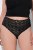 Ulla Popken 853495 Kukkakuvioiset alushousut 3 kpl Musta - Alushousut - 