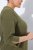 Ulla Popken 853510 Midimekko taskuilla Khaki - Midimekot - Midimekot isoissa ko'oissa