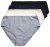 Ulla Popken 853698 Alushousut pitsillä 5 kpl Musta - Alushousut - 