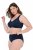 Ulla Popken 853698 Alushousut pitsillä 5 kpl Musta - Alushousut - 