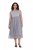 Ulla Popken 853879 A-linjainen midimekko Harmaa - Midimekot - Midimekot isoissa ko'oissa