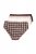 Ulla Popken 854114 Ruudulliset alushousut 5 kpl Taupe - Alushousut - 