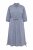 Ulla Popken 854413 Midimekko kiristysnauhalla Harmaa - Midimekot - Midimekot isoissa ko'oissa