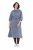 Ulla Popken 854413 Midimekko kiristysnauhalla Harmaa - Midimekot - Midimekot isoissa ko'oissa