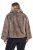 Ulla Popken 854617 Tekoturkistakki Beige - Takit - Naisten takit plus-koossa