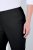 Ulla Popken 854910 Lämpimät stretch-housut joustovyötäröllä Musta - Kangashousut - Naisten plus-size kangashousut