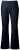 Ulla Popken 854910 Lämpimät stretch-housut joustovyötäröllä Tummansininen - Kangashousut - Naisten plus-size kangashousut