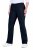 Ulla Popken 854910 Lämpimät stretch-housut joustovyötäröllä Tummansininen - Kangashousut - Naisten plus-size kangashousut