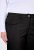 Ulla Popken 854987 Lämpimät stretch-housut mukavuusvyötäröllä Musta - Kangashousut - Naisten plus-size kangashousut