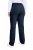 Ulla Popken 854987 Lämpimät stretch-housut mukavuusvyötäröllä Tummansininen - Kangashousut - Naisten plus-size kangashousut
