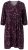 Ulla Popken 855270 Kuviollinen jerseymekko V-aukolla Musta - Trikoomekot - 
