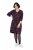 Ulla Popken 855270 Kuviollinen jerseymekko V-aukolla Musta - Trikoomekot - 