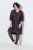 Ulla Popken 855270 Kuviollinen jerseymekko V-aukolla Antrasiitti - Trikoomekot - 