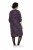 Ulla Popken 855270 Kuviollinen jerseymekko V-aukolla Antrasiitti - Trikoomekot - 