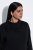 Ulla Popken 855373 Kuviollinen jerseymekko Musta - Trikoomekot - 