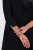 Ulla Popken 855373 Kuviollinen jerseymekko Musta - Trikoomekot - 
