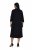 Ulla Popken 855373 Kuviollinen jerseymekko Musta - Trikoomekot - 