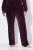 Ulla Popken 856119 Oleskeluhousut Luumu - Pyjama/Loungewear - 
