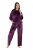 Ulla Popken 856119 Oleskeluhousut Luumu - Pyjama/Loungewear - 