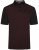 Kam Jeans 5490 Jersey Weave Contrast Polo Black - Pikeepaidat - Miesten isot pikeepaidat
