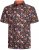 Kam Jeans 6041 Skeleton Digital Print Shirt Navy - Kauluspaidat - Miesten isot kauluspaidat 2XL – 8XL