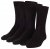 Adamo Aaron Soft-socks Black 3-pack - Alusvaatteet & uimavaatteet - Miesten Isot alusvaatteet 