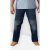 D555 Ambrose Tapered Fit Stretch Jeans Dark Blue TALL SIZES - MIESTEN VAATTEET MT-6XLT - Pitkien miesten vaatteet