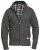 D555 Braxton Sweater Charcoal - Hupparit ja Collegepaidat - Miesten isot hupparit mitoissa 2XL – 8XL