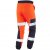 Leo Hawkcombe Ecoviz High Performance Ballistic Stretch Trousers Hi-Vis Orange/Navy - Työvaatteet - Miesten Työvaatteet Isot Koot - 2XL-10XL