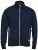 D555 Buxton Full Zip Sweatshirt Navy - Hupparit ja collegepaidat - Miesten hupparit ja collegepaidat isot koot