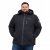 D555 Fretwell Padded Softshell Jacket with Detachable Hood Black - Takit - Miesten Takit, isot koot – 2XL – 12XL