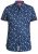 D555 Davian Hawaii Shirt Navy - Kauluspaidat - Miesten isot kauluspaidat 2XL – 8XL