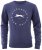 Slazenger Dean Sweatshirt Navy - Hupparit ja collegepaidat - Miesten hupparit ja collegepaidat isot koot