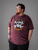 Kam Jeans 5753 Buccaneer Print T-Shirt BURGUNDY MARL - T-paidat - Isot T-paidat 2XL – 14XL