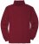 Adamo Fabio Comfort fit Turtleneck Long sleeve T-shirt Burgundy - T-paidat - Isot T-paidat 2XL – 14XL