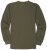 Adamo Floyd Comfort fit Long sleeve T-shirt Khaki - T-paidat - Isot T-paidat 2XL – 14XL