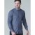 D555 Kermit Long Sleeve Printed Shirt - Kauluspaidat - Miesten isot kauluspaidat 2XL – 8XL