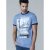 D555 Howie Fine Stripe T-shirt Blue - T-paidat - Isot T-paidat 2XL – 14XL