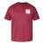 North Latitude T-Shirt With Print Punainen - T-paidat - Isot T-paidat 2XL – 14XL