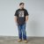North Latitude Adventure 98 Graphic Tee Musta - TALL T-paidat - T-paidat pitkille miehille 