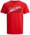 Jack & Jones Elogo T-Shirt True Red - T-paidat - Isot T-paidat 2XL – 14XL