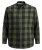 Jack & Jones Gingham L/S Shirt Dusty Olive - Kauluspaidat - Miesten isot kauluspaidat 2XL – 8XL