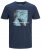Jack & Jones Jump T-shirt Navy - T-paidat - Isot T-paidat 2XL – 14XL