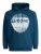Jack & Jones Booster Hoodie Blue - Hupparit ja collegepaidat - Miesten hupparit ja collegepaidat isot koot