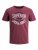 Jack & Jones JJELOGO TEE Hawthorn Rose - T-paidat - Isot T-paidat 2XL – 14XL