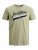 Jack & Jones JJELOGO TEE Light Green - T-paidat - Isot T-paidat 2XL – 14XL