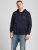 Jack & Jones JJESHARK SWEAT Hoodie Navy - Hupparit ja collegepaidat - Miesten hupparit ja collegepaidat isot koot