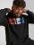 Jack & Jones CORP LOGO Hoodie Black - Hupparit ja collegepaidat - Miesten hupparit ja collegepaidat isot koot